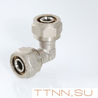 Фитинг обжимной угольник 90° VALTEC VTm.351.N.003232 32x32 Фитинг обжимной угольник 90° VALTEC VTm.351.N.003232 32x32