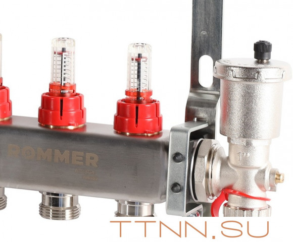 Для отопления Rommer 1"/3/4"x3 с расходомерами (RMS-1210-000003) Для отопления Rommer 1"/3/4"x3 с расходомерами (RMS-1210-000003)