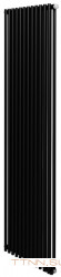 Стальной трубчатый радиатор 2-колончатый Royal Thermo Shift R22 VC2180 - 12 секц. RAL9005m, нижнее 1/2