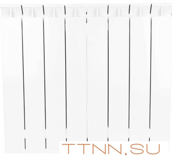 Биметаллический радиатор STOUT STYLE 500 8 секций (SRB-0110-050008) Биметаллический радиатор STOUT STYLE 500 8 секций (SRB-0110-050008)