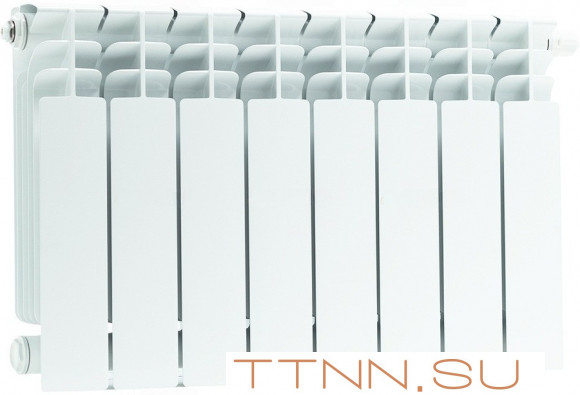 Биметаллический радиатор STOUT Titan 350 н/п 8 секции (SRB-3320-035008) Биметаллический радиатор STOUT Titan 350 н/п 8 секции (SRB-3320-035008)