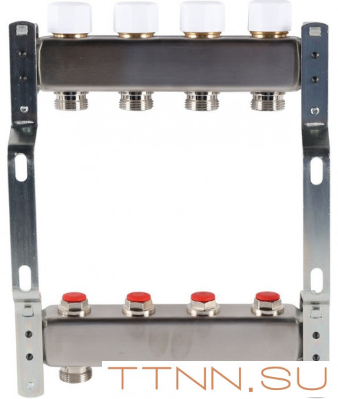 Для отопления Rommer 1"/3/4"x4 с запорными клапанами (RMS-3200-000004) Для отопления Rommer 1"/3/4"x4 с запорными клапанами (RMS-3200-000004)
