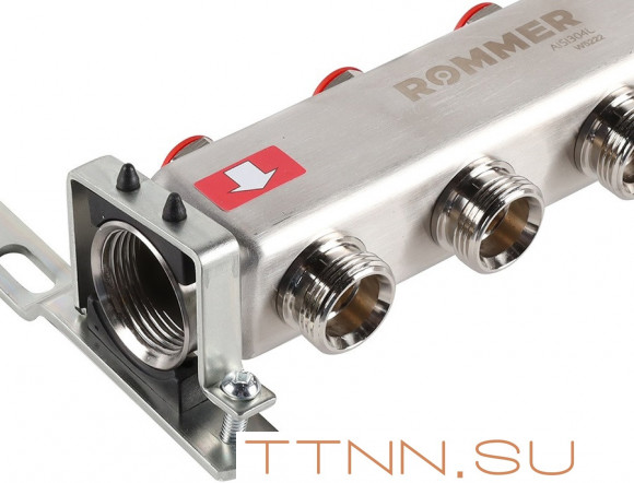 Для отопления Rommer 1"/3/4"x4 с запорными клапанами (RMS-3200-000004) Для отопления Rommer 1"/3/4"x4 с запорными клапанами (RMS-3200-000004)