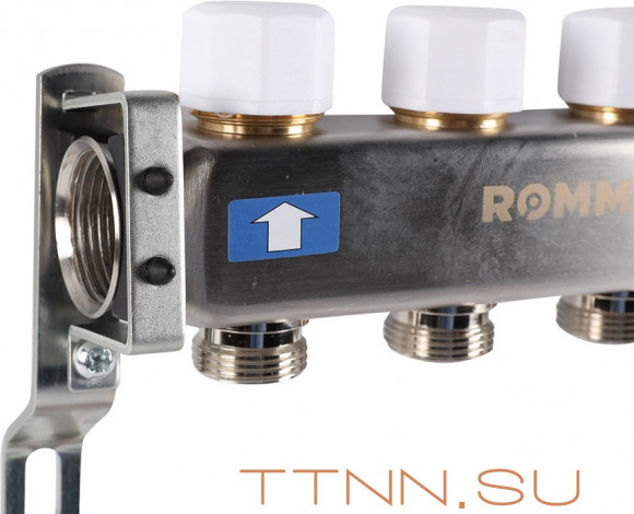 Для отопления Rommer 1"/3/4"x4 с запорными клапанами (RMS-3200-000004) Для отопления Rommer 1"/3/4"x4 с запорными клапанами (RMS-3200-000004)