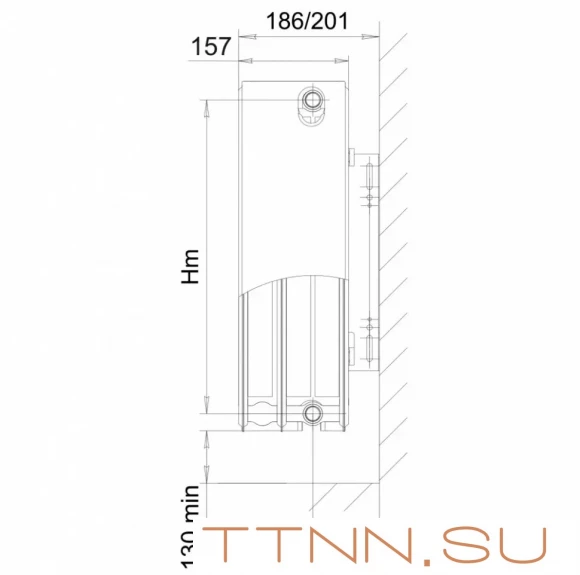 Стальной панельный радиатор Lemax C30 500х500 Стальной панельный радиатор Lemax C30 500х500