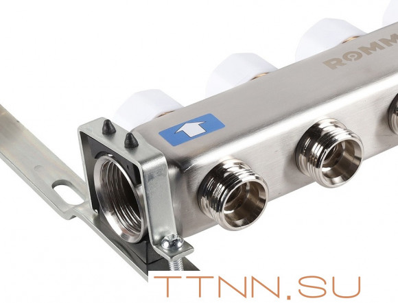 Для отопления Rommer 1"/3/4"x4 с запорными клапанами (RMS-3201-000004) Для отопления Rommer 1"/3/4"x4 с запорными клапанами (RMS-3201-000004)