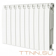 Секционный биметаллический Радиатор ТеплоПрибор BR1-500 - 19 секций теплоотдача 3515 Вт Секционный биметаллический Радиатор ТеплоПрибор BR1-500 - 19 секций теплоотдача 3515 Вт