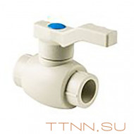 Кран РосТурПласт шаровой полнопроходной 40 арт.15816 Кран РосТурПласт шаровой полнопроходной 40 арт.15816