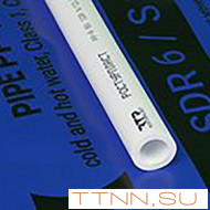 Труба РосТурПласт PN20, SDR6 (горячая и холодная вода) D125мм арт.15665 Труба РосТурПласт PN20, SDR6 (горячая и холодная вода) D125мм арт.15665