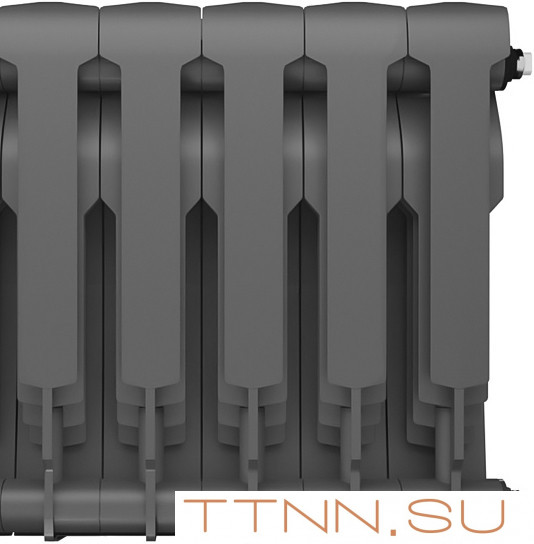 Биметаллический радиатор Royal Thermo BiLiner 350 Silver Satin VR80 - 10 секц.