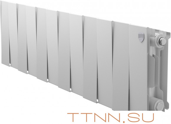 Биметаллический радиатор Royal Thermo PianoForte 200 /Bianco Traffico - 12 секц.