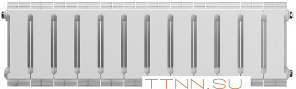 Биметаллический радиатор Royal Thermo PianoForte 200 /Bianco Traffico - 12 секц.