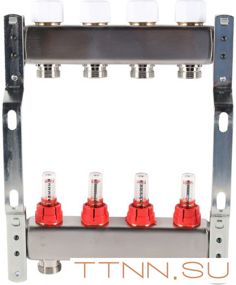 Для отопления Rommer 1"/3/4"x4 с расходомерами (RMS-1200-000004) Для отопления Rommer 1"/3/4"x4 с расходомерами (RMS-1200-000004)