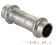 Муфта из нержавеющей стали Valtec 12х12 VTi.903.I.001212 Муфта из нержавеющей стали Valtec 12х12 VTi.903.I.001212