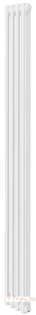 Стальной трубчатый радиатор 2-колончатый Royal Thermo Insignia VC2180 - 04 секц. RAL9016, нижнее 1/2