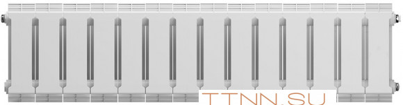 Биметаллический радиатор Royal Thermo PianoForte 200 /Bianco Traffico - 14 секц.