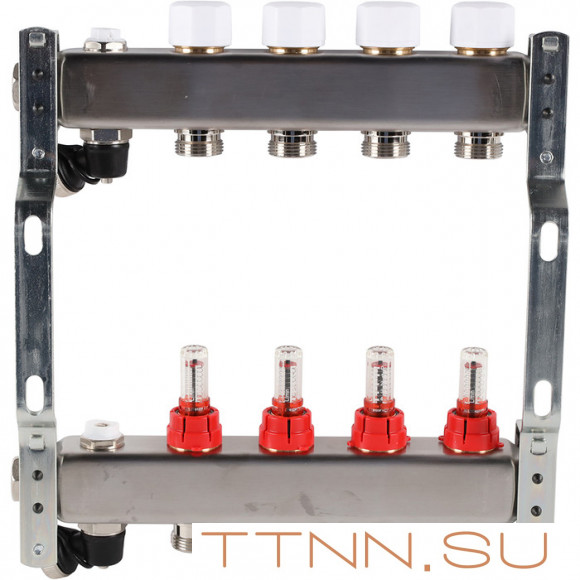 Для отопления Rommer 1"/3/4"x4 с расходомерами (RMS-1201-000004) Для отопления Rommer 1"/3/4"x4 с расходомерами (RMS-1201-000004)