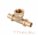 Тройник аксиальный Valtec 20х3/4 VTm.432.BG.200520 с переходом на внутреннюю резьбу