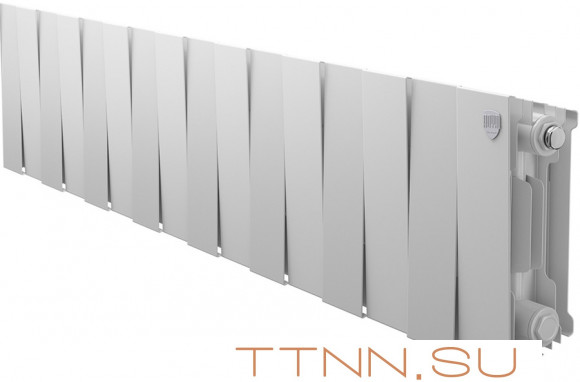 Биметаллический радиатор Royal Thermo PianoForte 200 /Bianco Traffico - 16 секц.