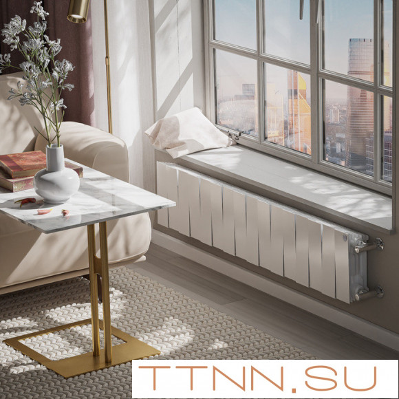 Биметаллический радиатор Royal Thermo PianoForte 200 /Bianco Traffico - 16 секц.