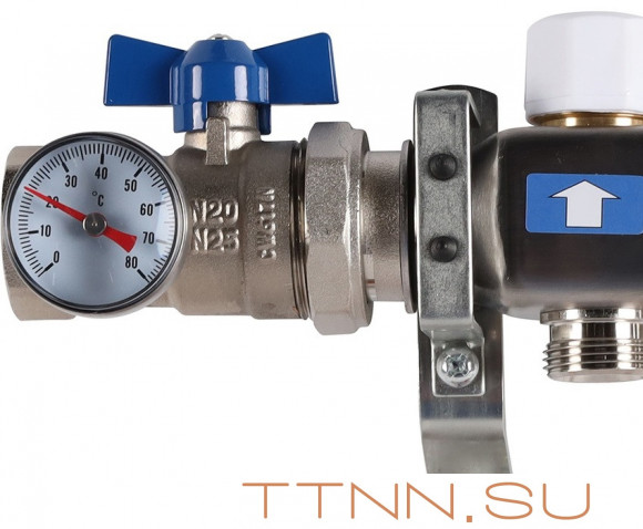 Для отопления Rommer 1"/3/4"x4 с расходомерами (RMS-1210-000004) Для отопления Rommer 1"/3/4"x4 с расходомерами (RMS-1210-000004)