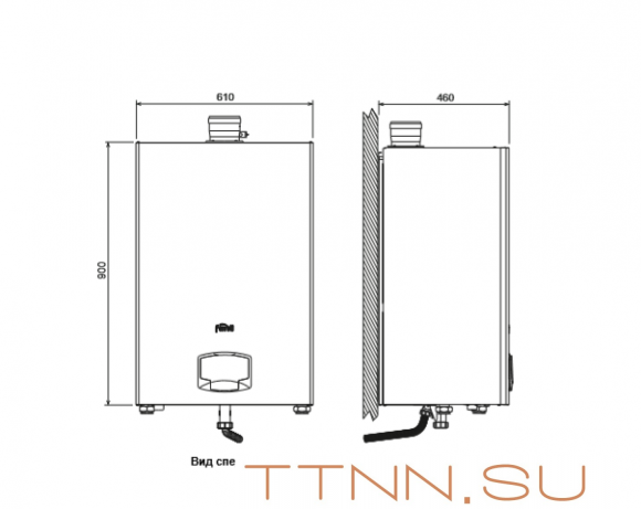Настенный газовый котел Ferroli FORCE W 60 (0MDSAAWA)