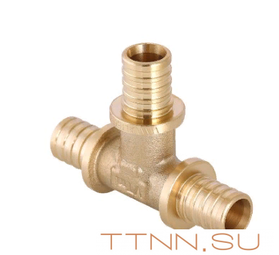 Тройник аксиальный Valtec 25 VTm.431.BG.252525