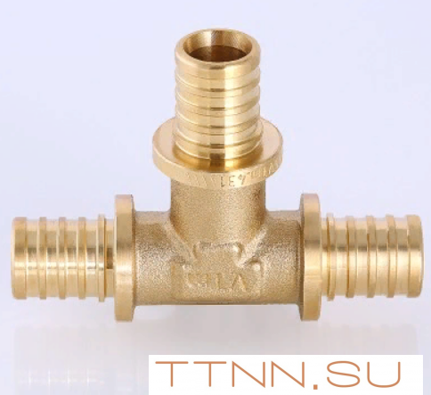 Тройник аксиальный Valtec 25 VTm.431.BG.252525 Тройник аксиальный Valtec 25 VTm.431.BG.252525