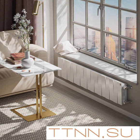 Биметаллический радиатор Royal Thermo PianoForte 200 /Bianco Traffico - 18 секц.