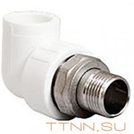 Угольник РосТурПласт с американкой для радиатора, наруж. резьба 20х3/4" арт.14626 Угольник РосТурПласт с американкой для радиатора, наруж. резьба 20х3/4" арт.14626