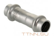 Муфта из нержавеющей стали Valtec 22х15 VTi.903.I.002215 Муфта из нержавеющей стали Valtec 22х15 VTi.903.I.002215