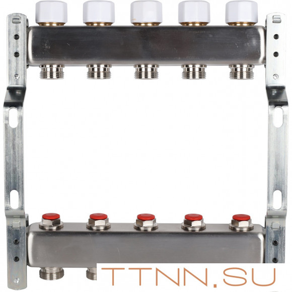 Для отопления Rommer 1"/3/4"x5 с запорными клапанами (RMS-3200-000005) Для отопления Rommer 1"/3/4"x5 с запорными клапанами (RMS-3200-000005)