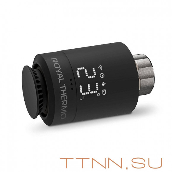 Термоголовка Royal Thermo набор для дистанционного управления Smart Heat, черный