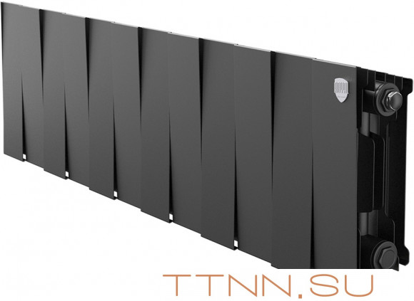 Биметаллический радиатор Royal Thermo PianoForte 200 /Noir Sable - 12 секц.