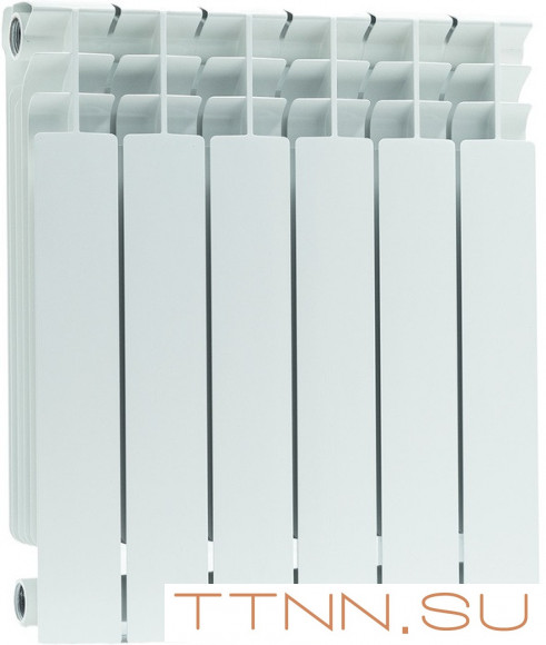 Биметаллический радиатор STOUT Titan 500 б/п 5 секции (SRB-3310-050005) Биметаллический радиатор STOUT Titan 500 б/п 5 секции (SRB-3310-050005)