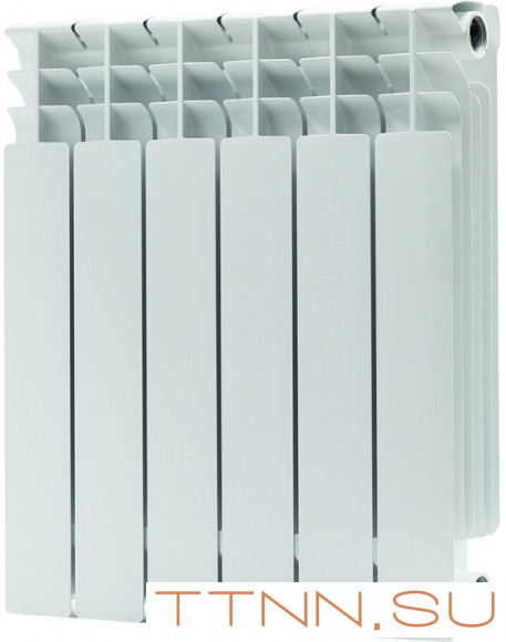 Биметаллический радиатор STOUT Titan 500 б/п 5 секции (SRB-3310-050005) Биметаллический радиатор STOUT Titan 500 б/п 5 секции (SRB-3310-050005)