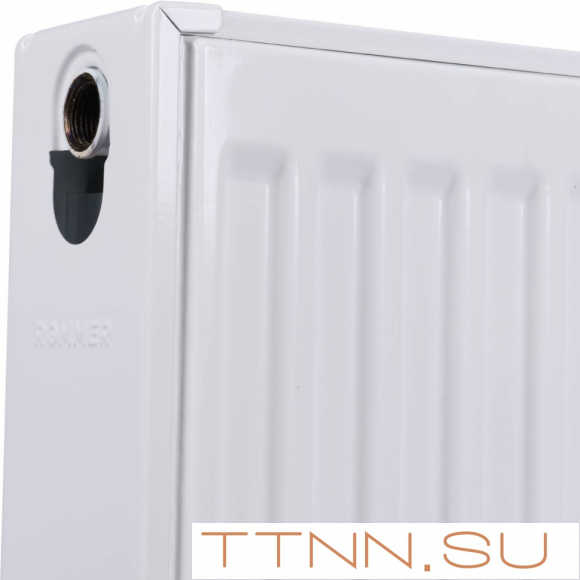 Стальной панельный радиатор Тип 22 Rommer Compact 22/400/500 боковое подключение Стальной панельный радиатор Тип 22 Rommer Compact 22/400/500 боковое подключение