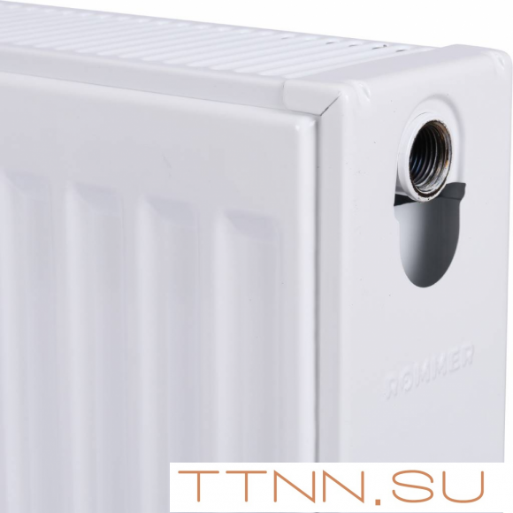 Стальной панельный радиатор Тип 22 Rommer Compact 22/400/500 боковое подключение Стальной панельный радиатор Тип 22 Rommer Compact 22/400/500 боковое подключение