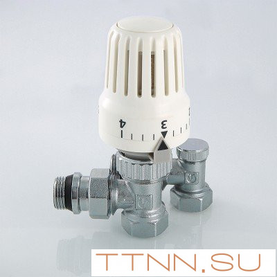 Комплект терморегулирующий для радиатора угловой Valtec 1/2 VT 045 N 4