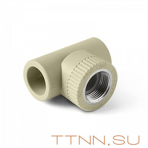 Тройник комбинированный с внутренней резьбой Pro Aqua 25-1/2