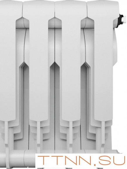 Биметаллический радиатор Royal Thermo Biliner 350 VD 12 секц. Bianco Traffico