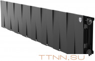 Биметаллический радиатор Royal Thermo PianoForte 200 /Noir Sable - 16 секц.