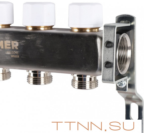 Для отопления Rommer 1"/3/4"x5 с расходомерами (RMS-1200-000005) Для отопления Rommer 1"/3/4"x5 с расходомерами (RMS-1200-000005)