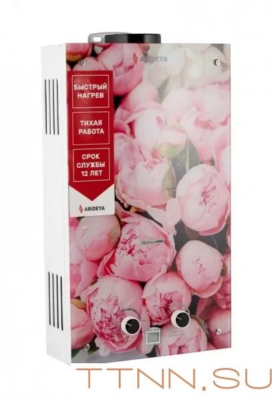 Водонагреватель проточный газовый Arideya JSD 20 G1 P (Пионы) Водонагреватель проточный газовый Arideya JSD 20 G1 P (Пионы)