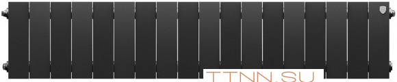 Биметаллический радиатор Royal Thermo PianoForte 200 /Noir Sable - 18 секц.