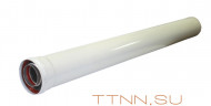 Труба коаксиальная 60/100 Dr-Thermo 2 метра Труба коаксиальная 60/100 Dr-Thermo 2 метра
