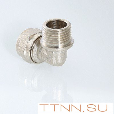 Фитинг обжимной угольник 90° VALTEC VTm.353.N.003206 32x1" Фитинг обжимной угольник 90° VALTEC VTm.353.N.003206 32x1"