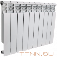 Алюминиевый радиатор Rommer Profi 350 10 секций Алюминиевый радиатор Rommer Profi 350 10 секций