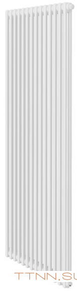 Стальной трубчатый радиатор 2-колончатый Royal Thermo Insignia VC2180 - 14 секц. RAL9016, нижнее 1/2