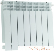 Биметаллический радиатор STOUT Titan 500 н/п 10 секции (SRB-3320-050010) Биметаллический радиатор STOUT Titan 500 н/п 10 секции (SRB-3320-050010)